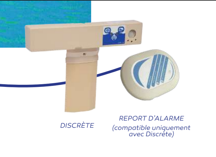 Alarme piscine détecteur de chute Discrète ACIS, boîtier sous margelle