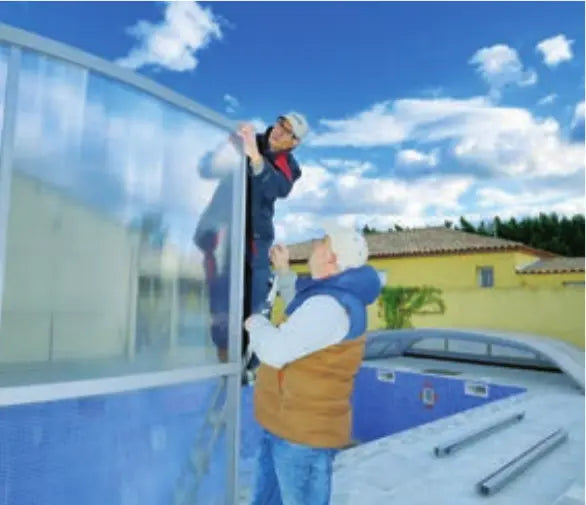 Abri de piscine en kit Astralpool Abriwell Astralpool