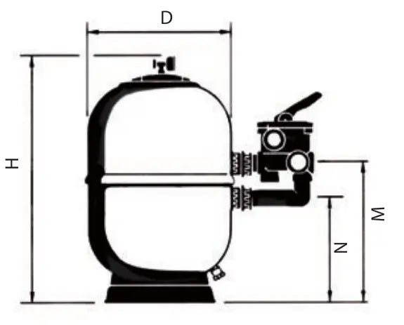 Filtre à sable polyester Astralpool Aster Astralpool