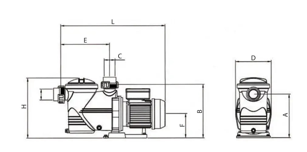 Pompe Astralpool Niagara (triphasé) Astralpool