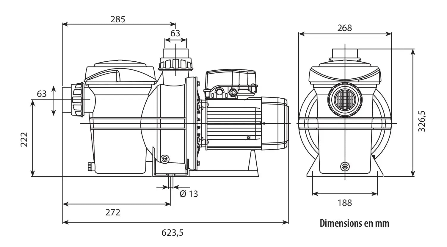 Pompe ESPA Silen S2 (triphasé) ESPA