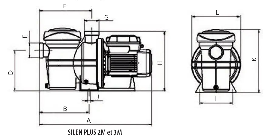 Pompe à vitesse variable ESPA Silen Plus ESPA