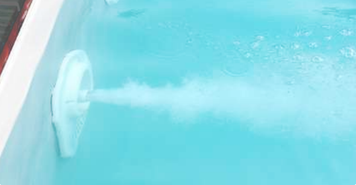 Kit nage à contre-courant Jet Vag Junior Pro 3 CV blanc