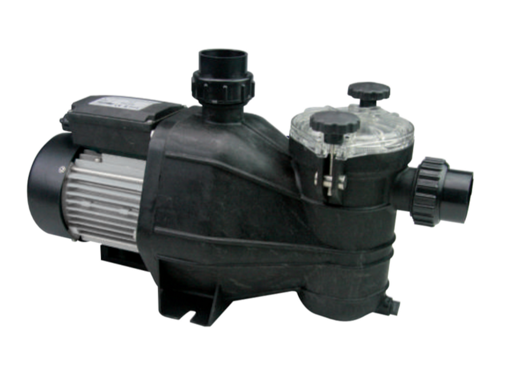 Pompe de filtration MCB+ Vipool monophasée auto-amorçante avec couvercle transparent