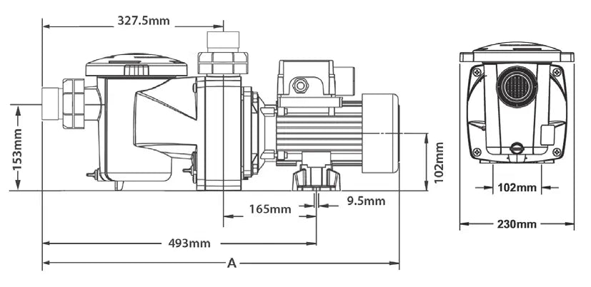 Pompe Monovitesse Pentair Freeflow Pentair