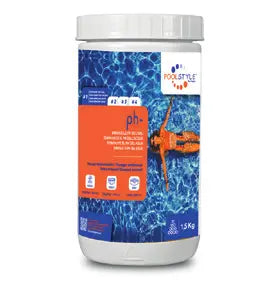 Produit entretien Poolstyle PH MINUS (lot de 4) Poolstyle