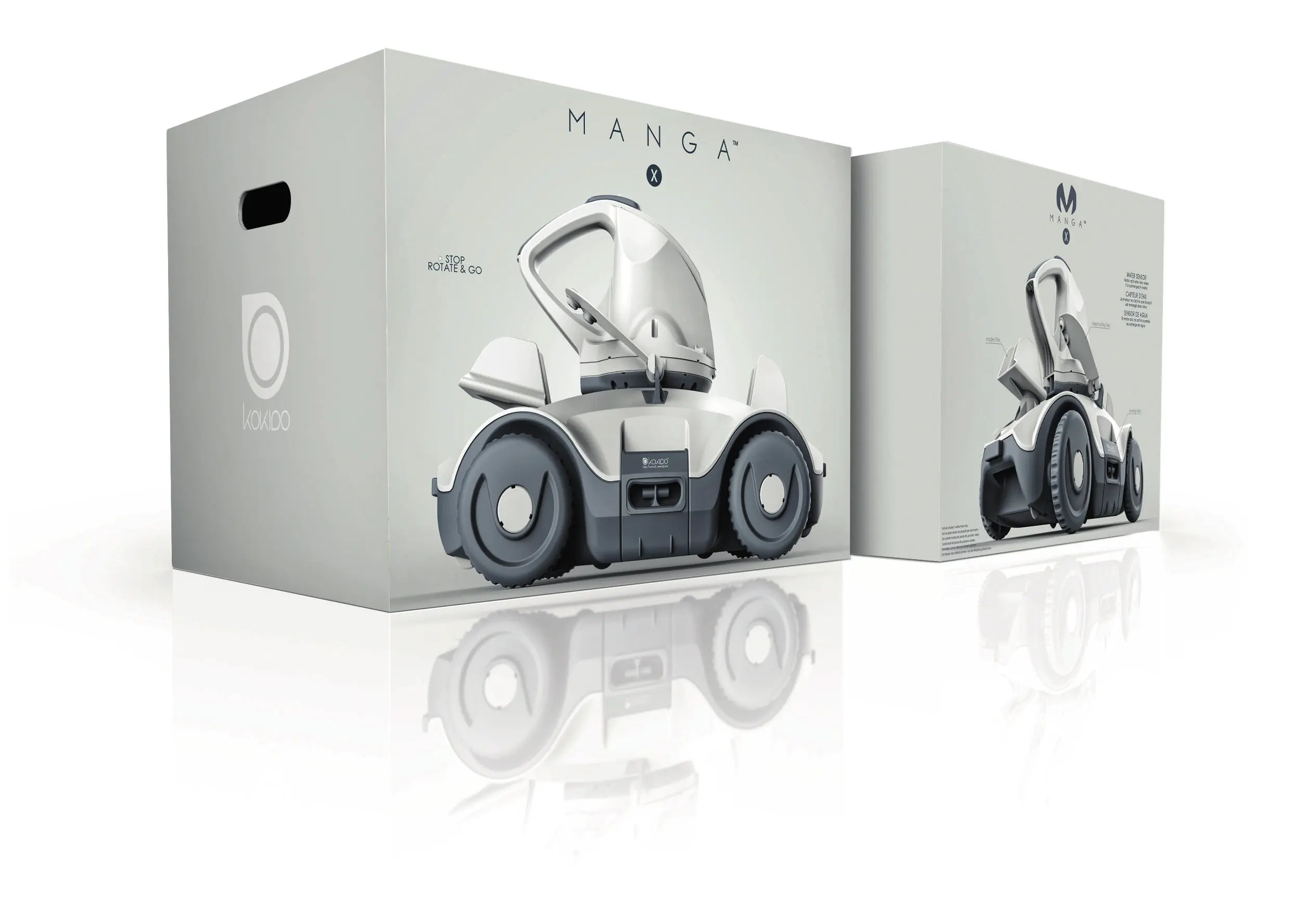 Robot nettoyeur électrique Kokido Manga X sans fil Kokido