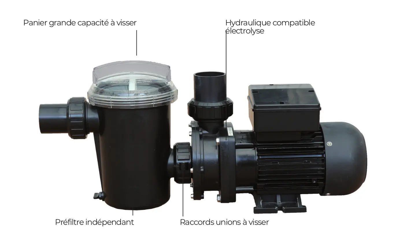 Pompe monovitesse Poolstyle SD2 Poolstyle