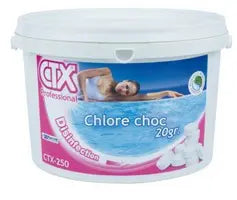 Chlore choc CTX-250 1Kg (lot de 4) CTX