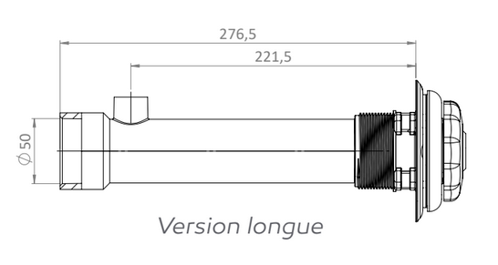 Kit balnéo Jet-vag ACIS avec buses Venturi et commande Piezo
