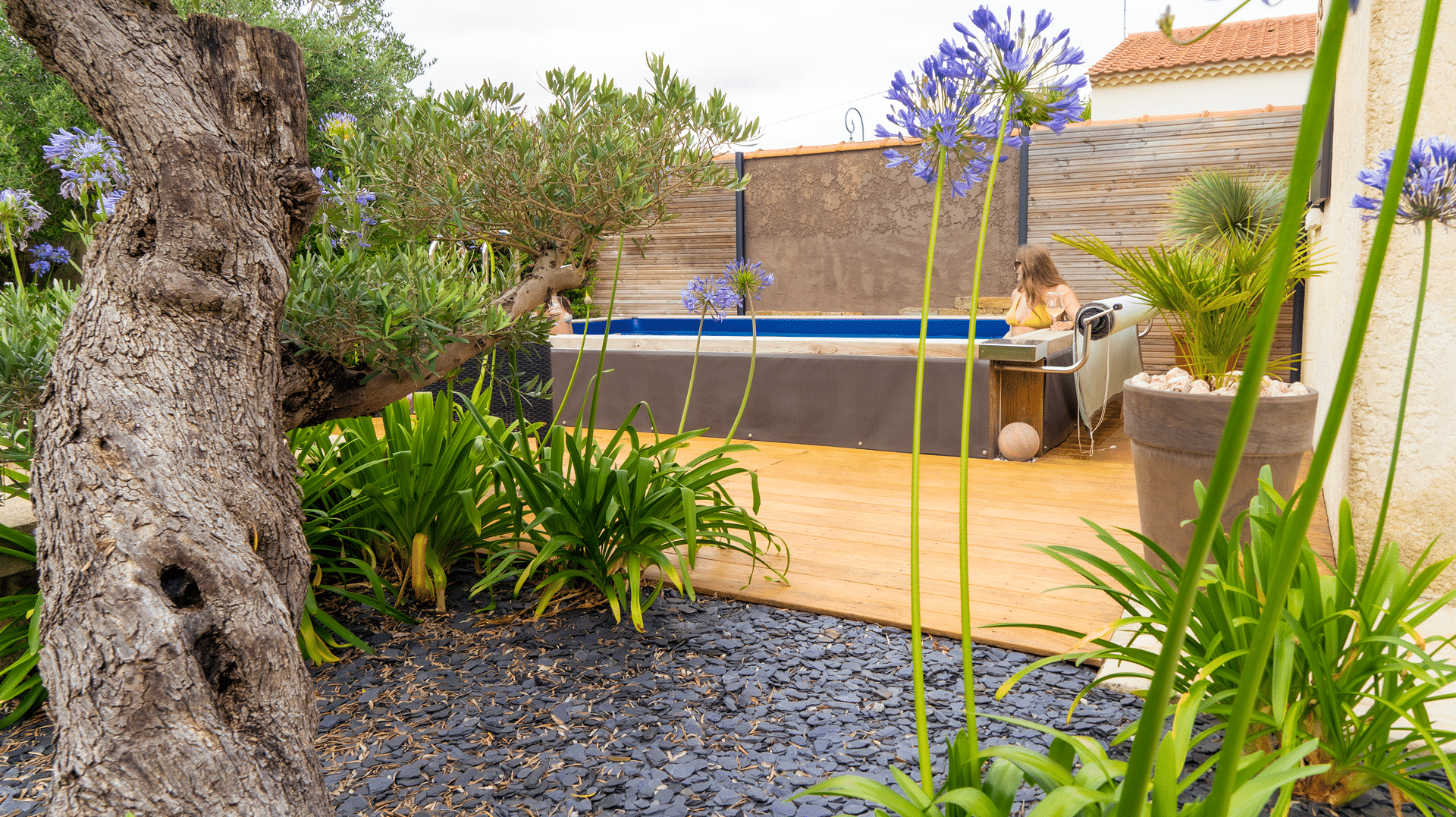 WATBOX by AGX Concept - Piscine semi-enterrée personnalisable, 4m x 4m