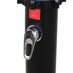 Douche solaire 18L avec rince pieds HEE