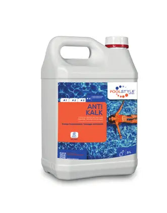 Produit détartrant Poolstyle Anti-calcaire 5L (lot de 4) Poolstyle