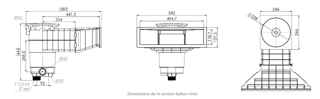 Skimmer A500 NHL ligne design Weltico