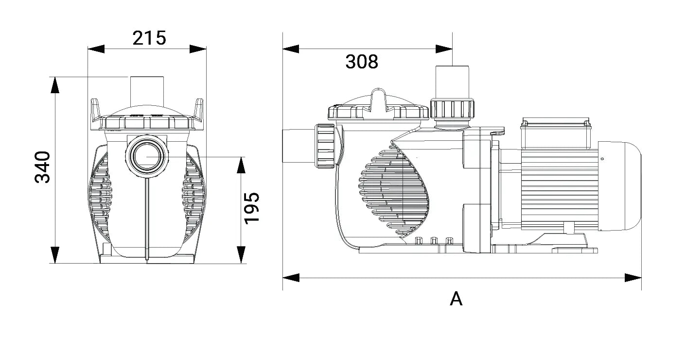 Pompe basse consommation Emaux Superpower SPV Emaux