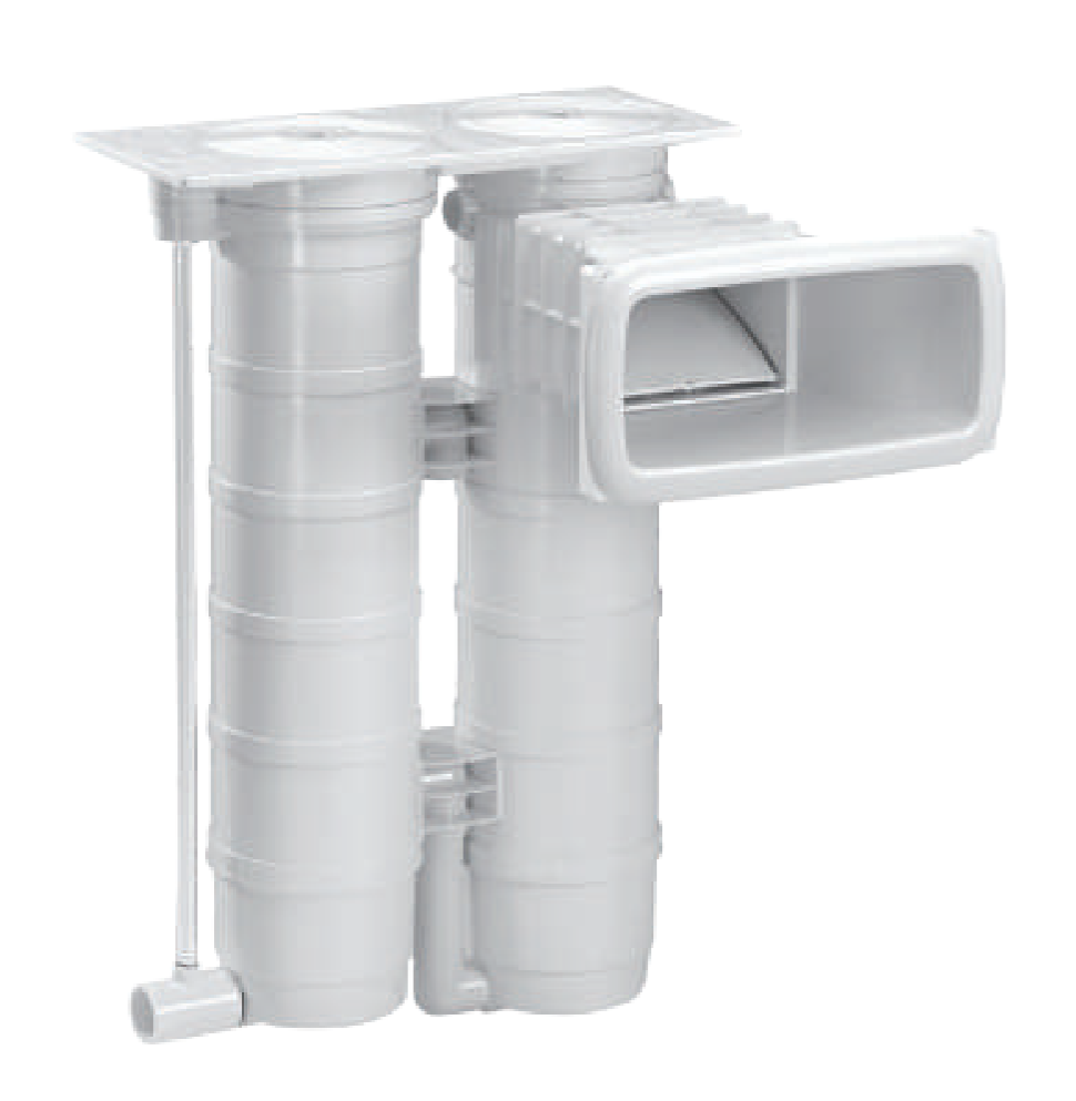 Filtre piscine TwinFiltre Weltico double cuve cartouche